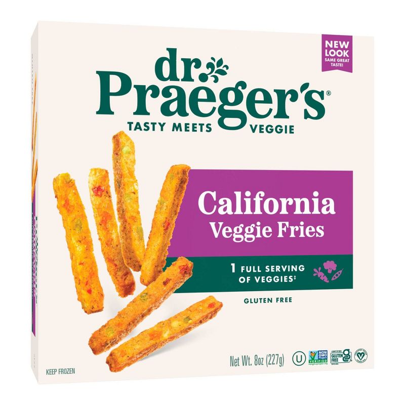 Dr. Praeger&#39;s Frozen Gluten Free Vegan California Veggie Fries - 8oz, 1 of 5
