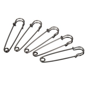 Unique Bargains Large Metal Sturdy Sewing Safety Pins for Blankets 50 Pcs - 1 of 4