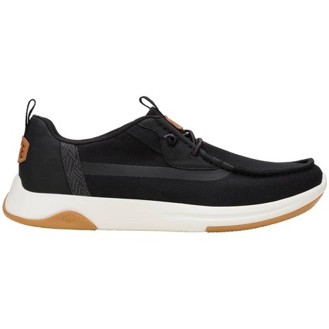 HEYDUDE Men Wally Drift Mesh , Black White, 11