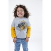 John Deere Tractor Construction 2fer Waffle Knit Long Sleeve T-Shirt Toddler - 2 of 4