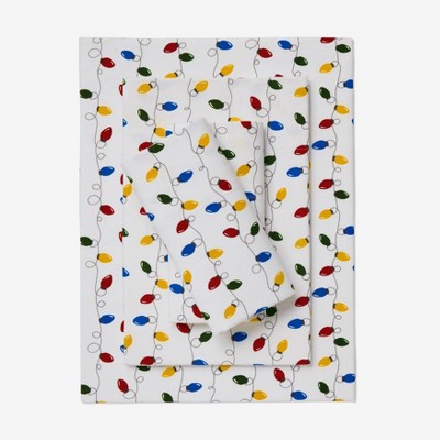 BrylaneHome Cotton Flannel Print Sheet Set