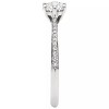 Pompeii3 Eco Friendly 5/8ct Lab Created Diamond Engagement Ring 14K White Gold - Size 10 - 2 of 4