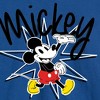 Men's - Disney - Mickey Star Burst Long Sleeve Graphic T-Shirt - 2 of 4