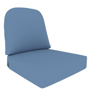 Covers&All Outdoor 5 in Seat / Back Cushion with Highly Durable Cover Rite Fabric, 22 in W x 24 in L x 5 in Thick - 1 of 4
