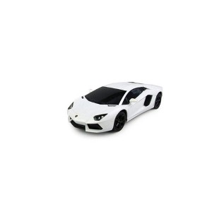 Ready! Set! Race! Link 1:24 RC Lamborghini Aventador LP700 Radio Remote Control Sports Car - White - 1 of 3