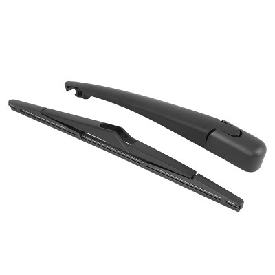 X-Autohaux Plastic Rubber for Kia Picanto 2011-2020 Windshield Wipers 12" Black