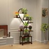 Coolbibila-8 Tiered Indoor Plant Shelf, Rectangle Metal Raised Bed Garden, Plant Stand With Grow Lights, Garden Planter Boxes For Flowers - 3 of 4