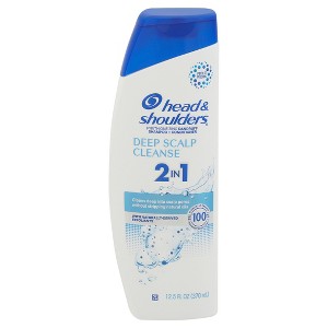 Head & Shoulders Deep Scalp Cleanse 2 in 1 Shampoo + Conditioner 12.5 fl oz - 1 of 4