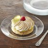 Slickblue Sleek 7.5" Clear Glass Plate Set - Oven & Dishwasher Safe, Set of 2/4/8/12, Perfect for Appetizers & Desserts - 4 of 4