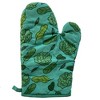 Lettuce Is The Taste Of Sadness Oven Mitt Funny Greens Salad Vegetable Sarcastic Kitchen Glove - Crazy Dog Bakeware - 2 of 4