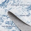 Modern Abstract Rug Machine Washable Printed Rug Soft Foldable Accent Rug for Living Room Bedroom, 3x5 - 3 of 4