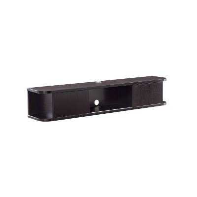 Edwige Floating Console TV Stand for TVs up to 60" Cappuccino - miBasics