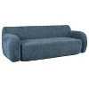 Sapphtopaz 81.5" Curved Sofa 3-Seater Minimalist Couch with Extra Large Seats and Armrest Comfy Cloud Couch for Living Room,Apartment,Bedroom - 3 of 4