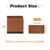 Unique Bargains L-Edge Heavy Duty Adjustable Sofa Rectangle Furniture Risers 4 Pcs - 2 of 3