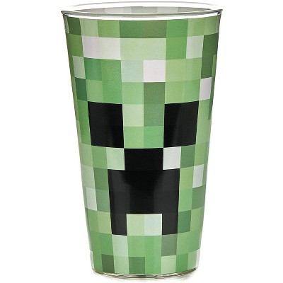 Paladone Products Ltd. Minecraft Creeper 14oz Glass Tumbler