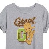 Women's - Marvel - Guardians of the Galaxy Groot Characters Oversized Graphic T-Shirt - 2 of 4