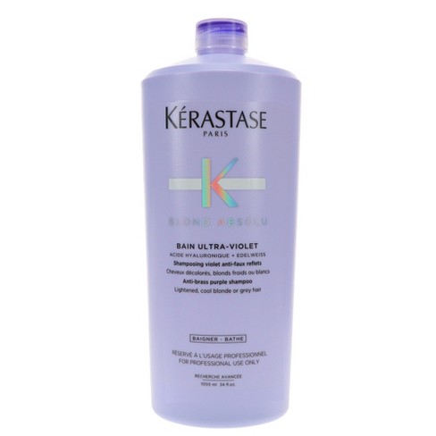 Blond Absolu Bain Ultra-violet Shampoo 34 Oz :