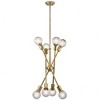 Kichler Lighting Armstrong 8 - Light Chandelier in  Natural Brass - 3 of 4