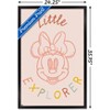 Trends International Disney Minnie Mouse - Little Explorer Framed Wall Poster Prints - 3 of 4