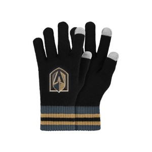 NHL Vegas Golden Knights Nightwave Big Logo Knit Glove - 1 of 1