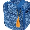 Thistle & Thread Clementine Upright Lunch Bag - Cerulean Blue