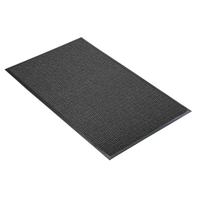 Charcoal Solid Doormat - (3'x4') - HomeTrax