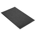 3'x4' Solid Doormat Charcoal - HomeTrax