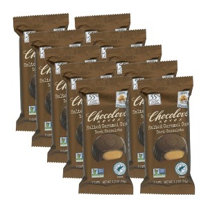 Chocolove Salted Caramel Cups Dark Chocolate - Case of 10/1.2 oz - 1 of 4