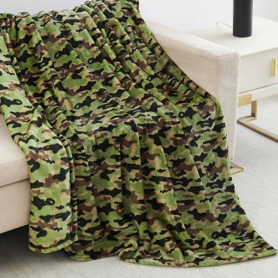 50"x60" Printed Velvet Throw Blanket - Sutton Home Fashions