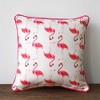 Home Decor 17.0 Inch Flamingo Pattern Pillow Indoor Bird Throw Pillows - 3 of 3