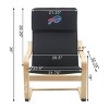 NFL Buffalo Bills Bentwood Accent Chair - 3 of 4