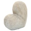 Creative Abstract Ceramic Heart Sculpture, Room, Office Decor or Gift - 2 of 4
