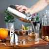Viski Rocket Cocktail Shaker with Strainer Bar Set, Martini Shaker, Mixed Drink Shaker, Stainless Steel Cocktail Shaker, Bartending Tools, 24oz - 3 of 4