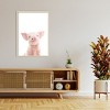 Amanti Art Baby Pig by Kathrin Pienaar Wood Framed Wall Art Print - 4 of 4