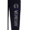 Wednesday Womens' TV Show Series Title Logo Character Sleep Pajama Pants Black - 2 of 4