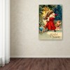 Trademark Fine Art -Vintage Apple Collection 'Vintage Xmas 5' Canvas Art - 3 of 3