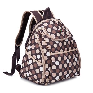 Colorland Doriam Large Diaper Backpack with Insulated Bottle Pocket and Multiple Compartments - 1 of 4