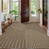 Modern Rainbow Easy Jute Area Rugs, Washable Natural Contemporary Indoor Outdoor Carpet for Living Room Farmhouse Patio Backyard RV - 4 of 4