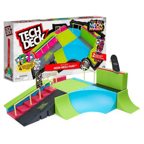 Tech Deck, Flip N' Grind X-Connect Park Creator, Customizable and Buildable  Ramp Set with Exclusive Fingerboard, Kids Toy for Boys and Girls Ages 6 and  up