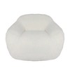 Grungis Bean Bag Chair,Beanbag Chair with Memory Foam,Adult Lounge Sofa with Armrest,Large Comfy Couch for Living Room Bedroom - 4 of 4