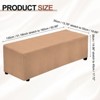Unique Bargains Living Room Twill Stretch Protective Rectangle Silpcover - 2 of 4