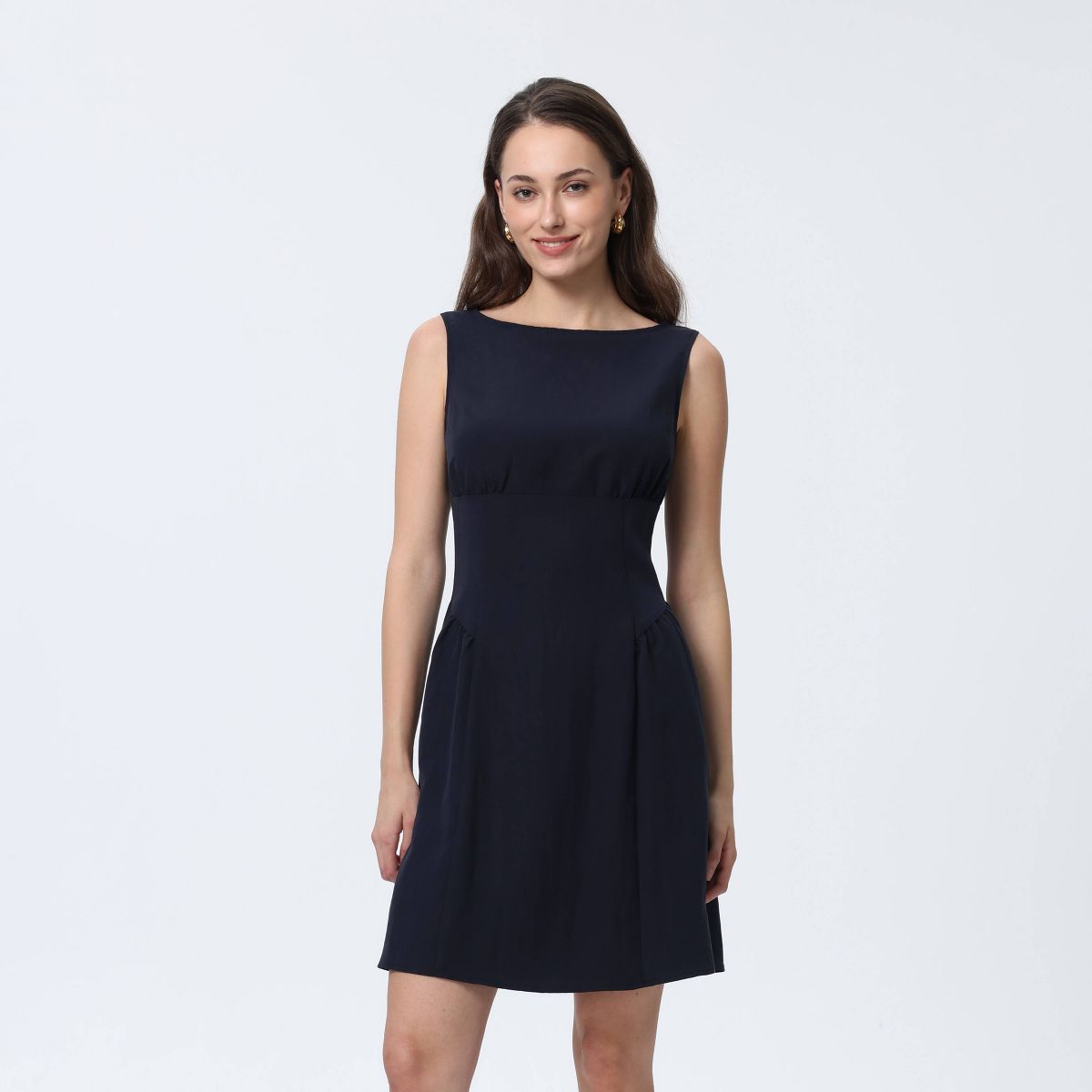Women's Cinch Waist Mini Dress - A New Day™ - thumbnail 9