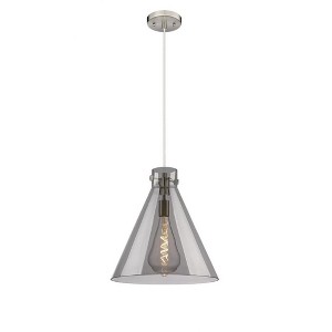 Newton Cone - 1 Light Pendant In Industrial Style-17.75 Inches Tall and 16 Inches Wide - 1 of 1