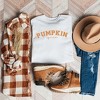 Simply Sage Market Women's Graphic Sweatshirt Curved Pumpkin Spice - 2 of 2