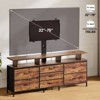 WOWLIVE TV Stand with Mount for 32-75 inch TVs, Dresser TV Stand with 7 Storage Drawers ,  Entertainment Center for Living Room - 2 of 4