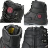 81N07 Work Boots for Men, Composite Toe, YKK Zipper, 6" Non-Slip Safety Leather Shoes, Static Dissipative, Breathable - 2 of 4