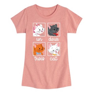Girls' - Disney - Cats & Dogs Fitted Short Sleeve Graphic T-Shirt - 1 of 4