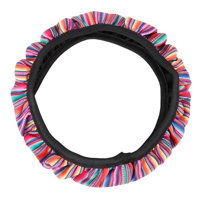 X-Autohaux Car Steering Wheel Cover Non-Slip Neoprene Elastic Waterproof Universal Multicolor