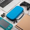Insten Carrying Case with 10 Game Slots Holder for Nintendo Switch Lite - Portable & Protective Travel Cover Accessories, Blue - 2 of 4