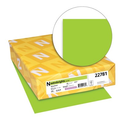 Astrobrights Card Stock, 8-1/2 x 11 Inches, Terra Green, pk of 250